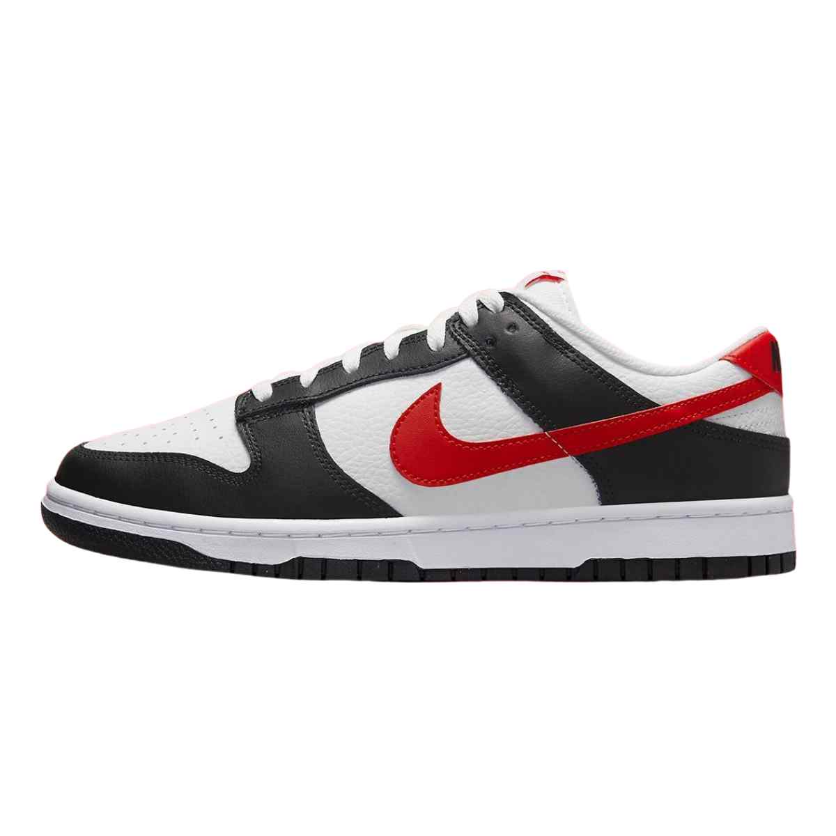 Nike Dunk Low Red Swoosh Panda