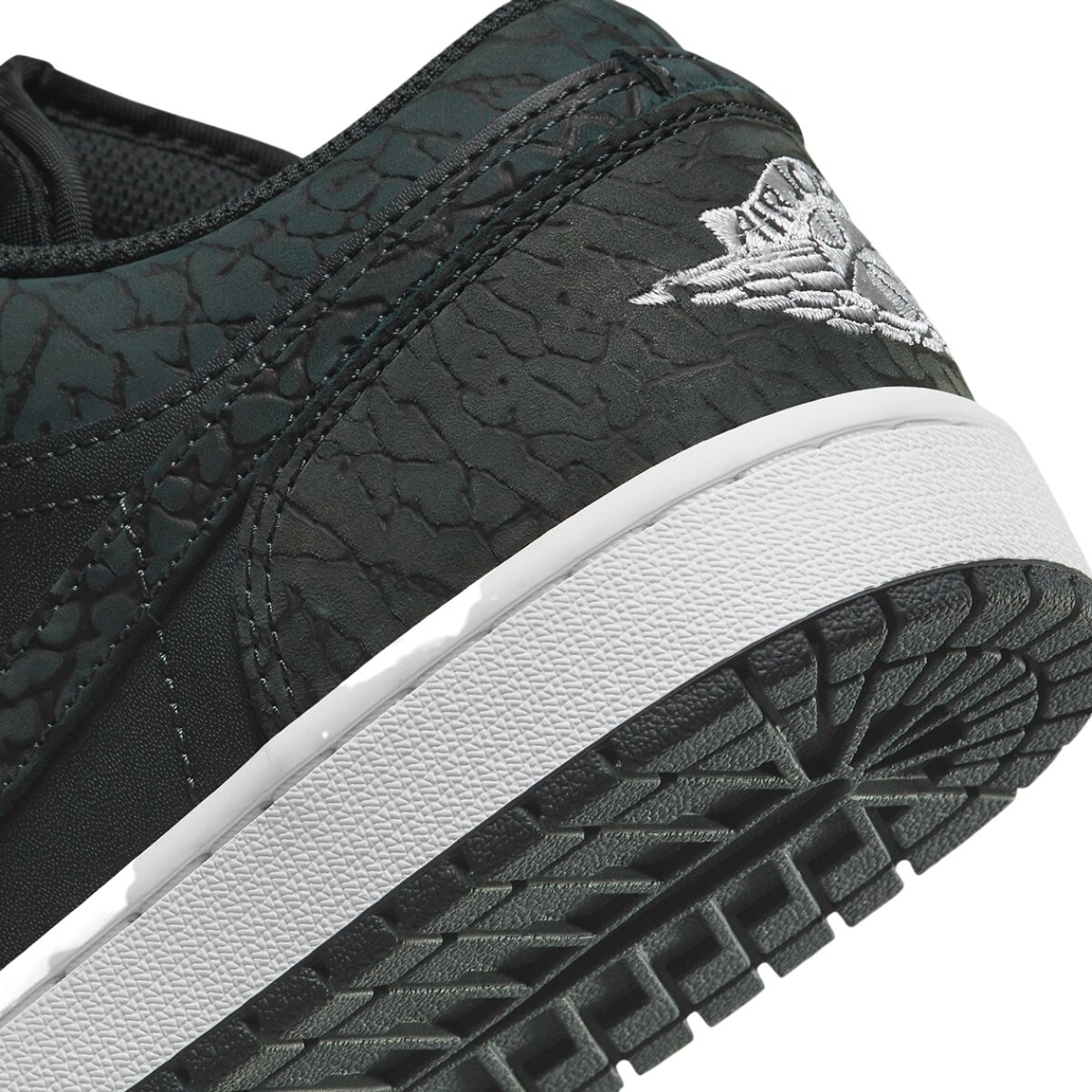 Air Jordan 1 Low Black Elephant