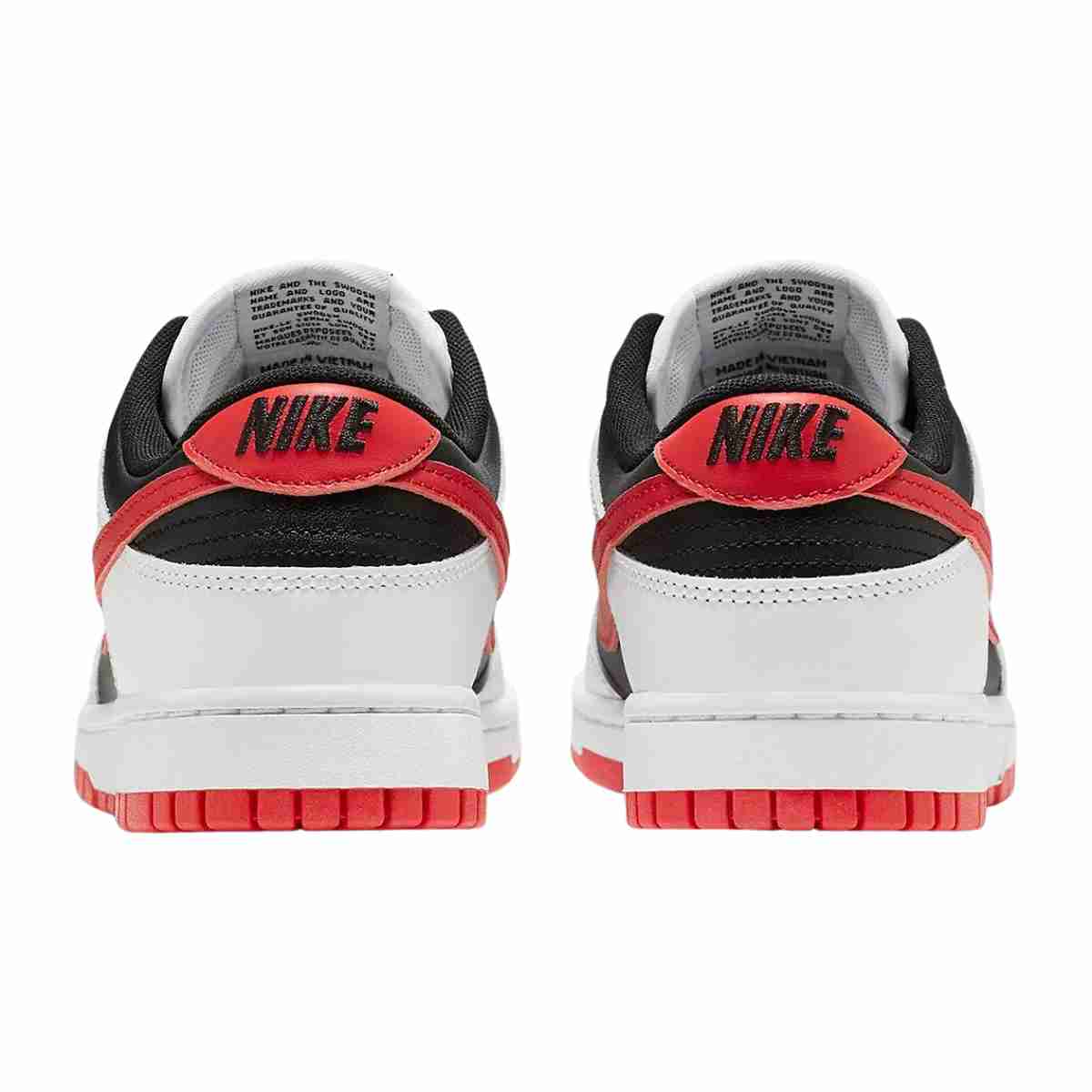 Nike Dunk Low Retro White Black University Red