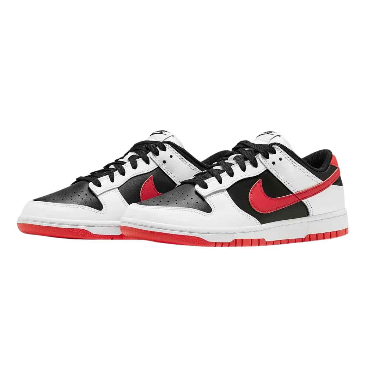 Nike Dunk Low Retro White Black University Red