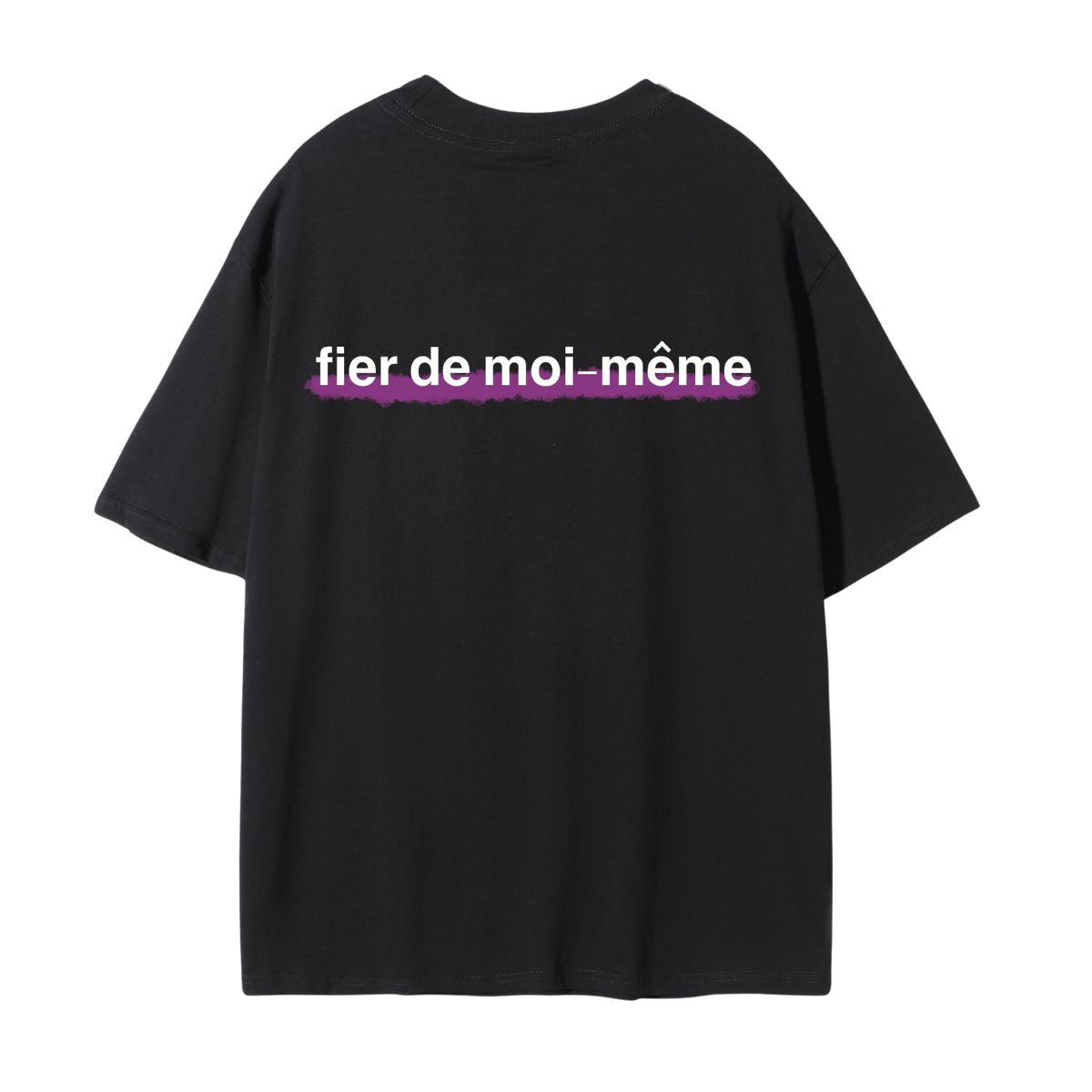 Fier De Moi Meme T-Shirt Black