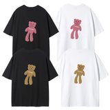 Fier De Moi Long Leg Bear Back T-Shirt