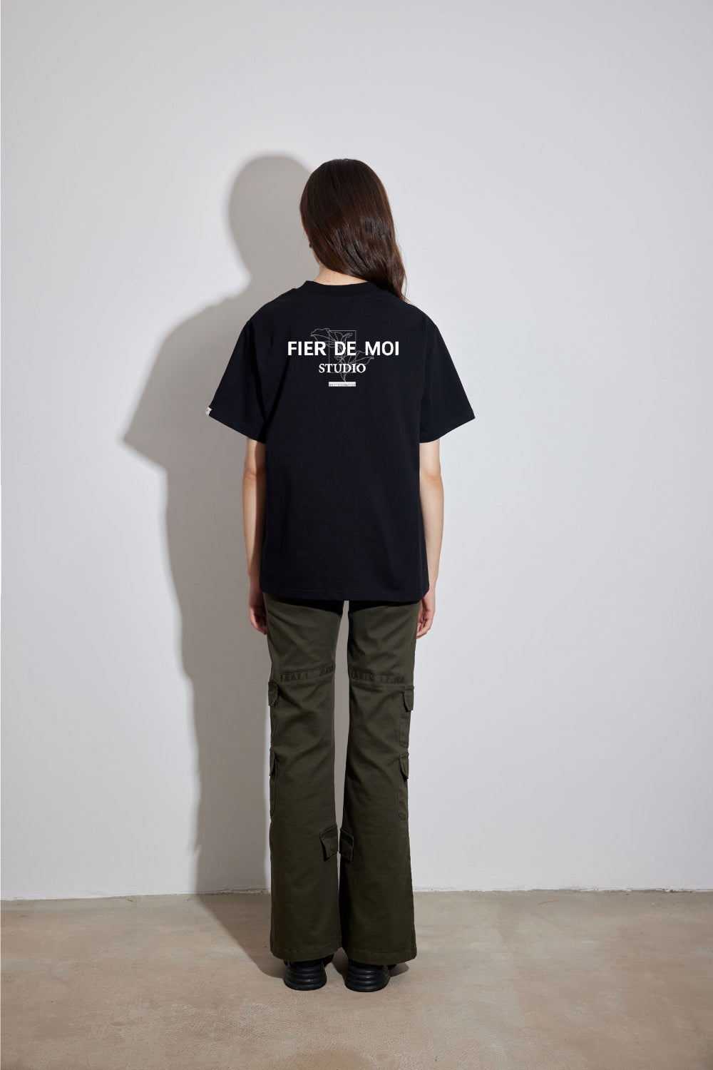 Fier De Moi Studio T-Shirt Black