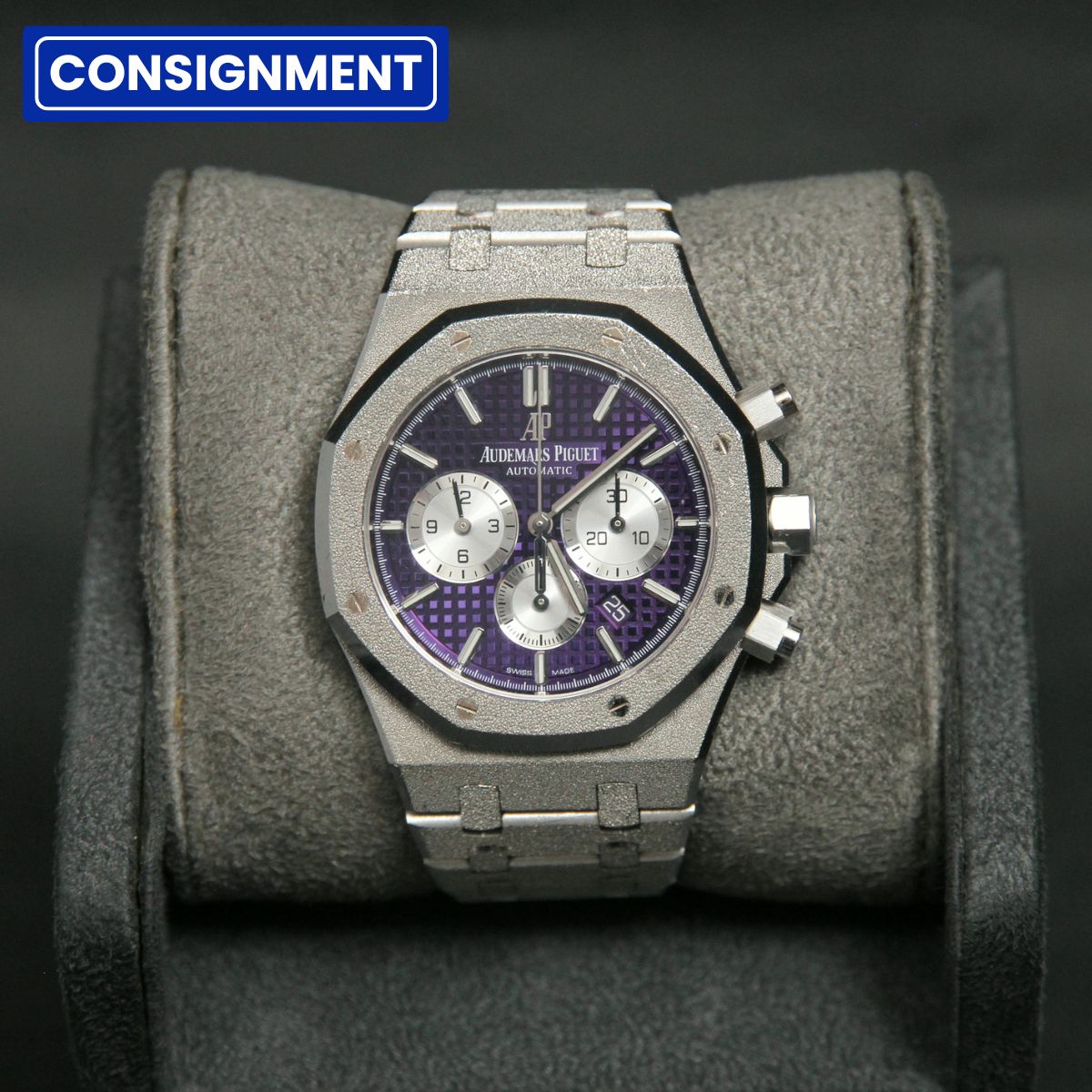 AP 41  ROC Frosted WG Purple Dial 26331BC.GG.1224BC.01
