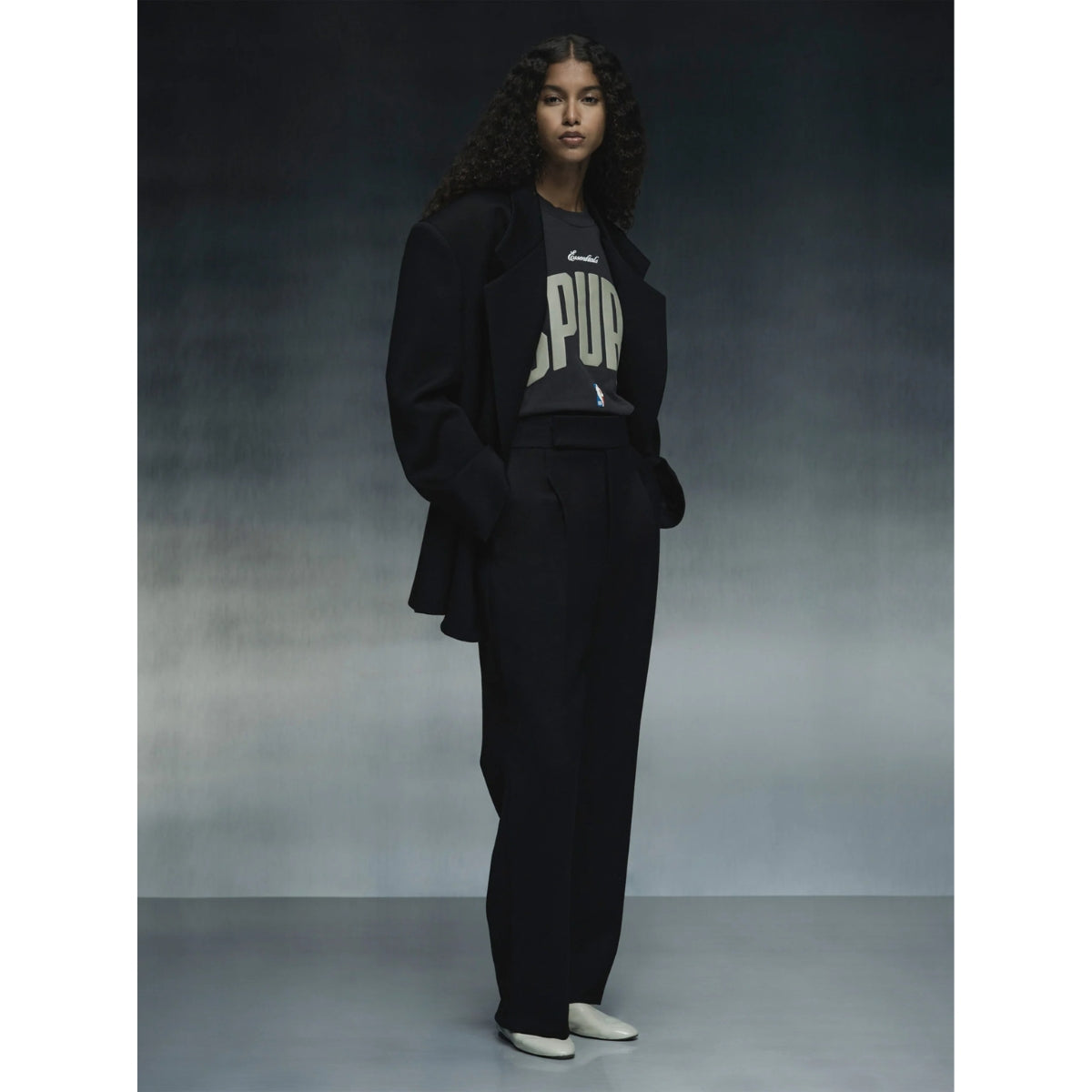 Fear Of God Essentials Spurs 90s T-Shirt Black