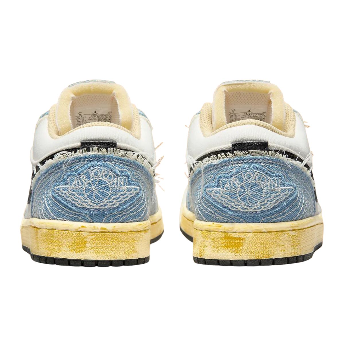 Air Jordan 1 Low SE World Make Japan Sashiko Denim