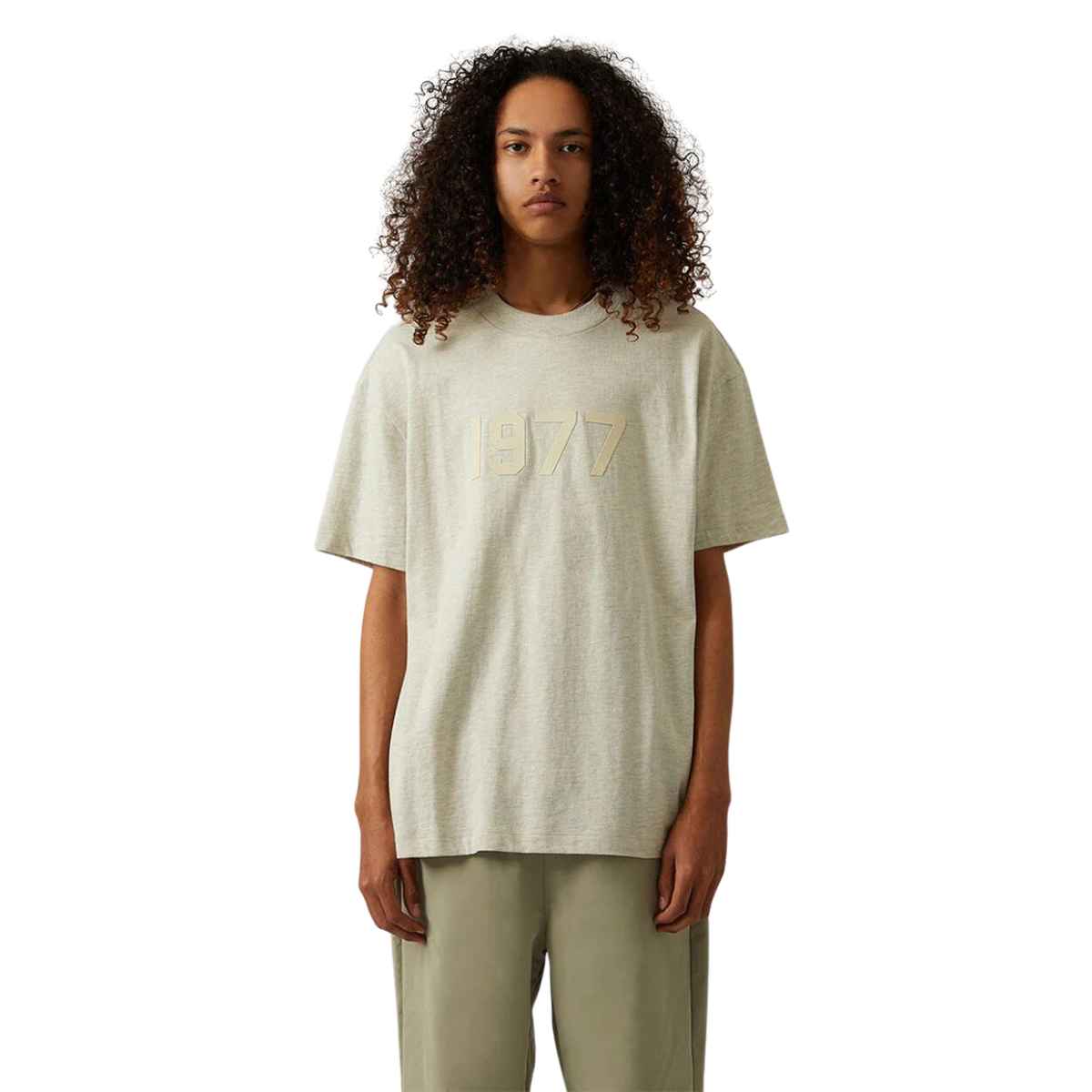 Fear Of God Essentials 1977 T-shirt Light Oatmeal