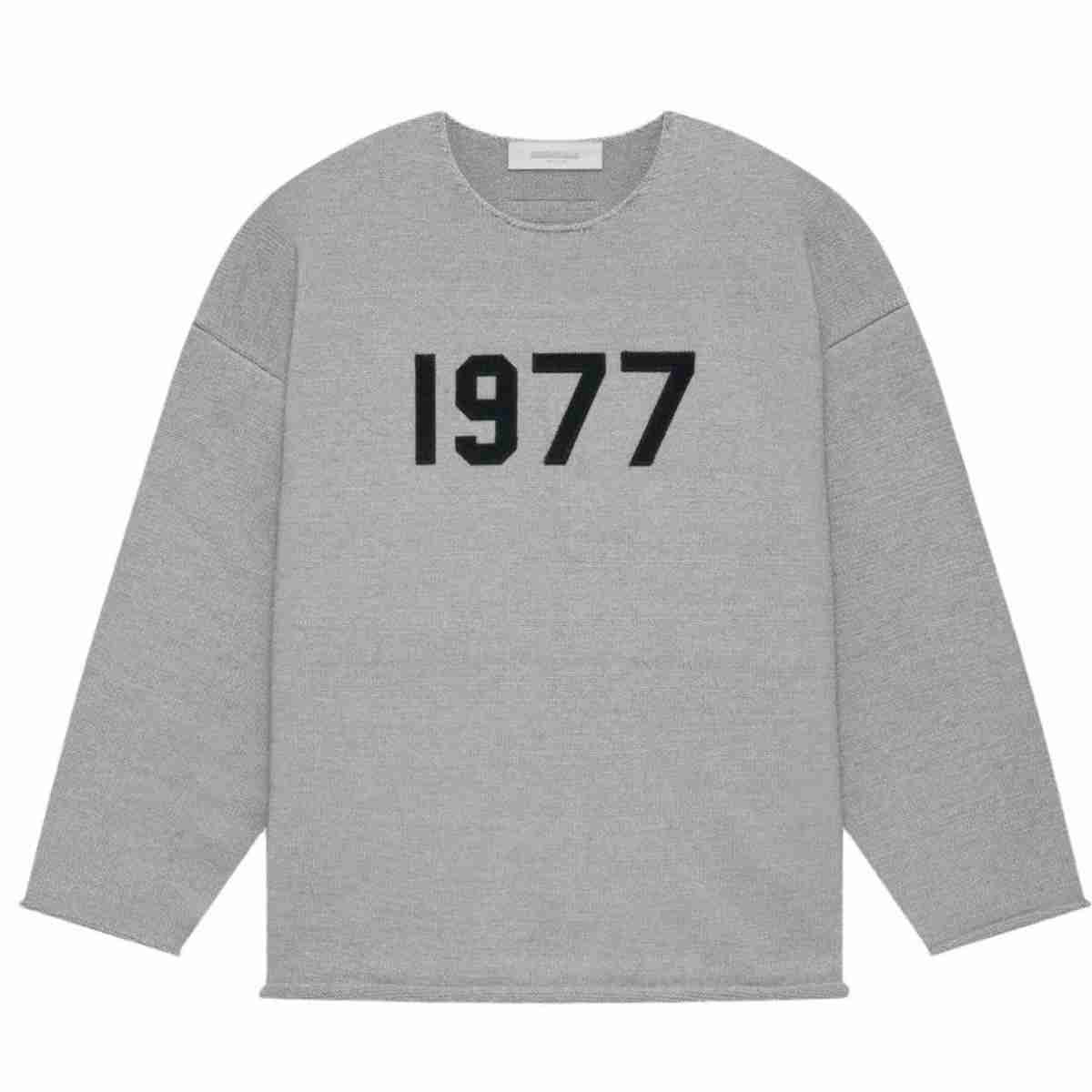 Fear Of God Essentials 1977 Raw Edge Sweater