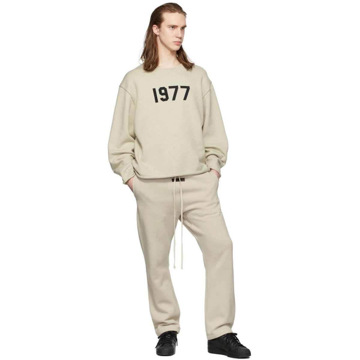 Fear Of God Essentials 1977 Raw Edge Sweater