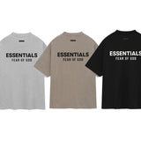 Fear of God Esentials Back Logo Jersey Crewneck T-shirt