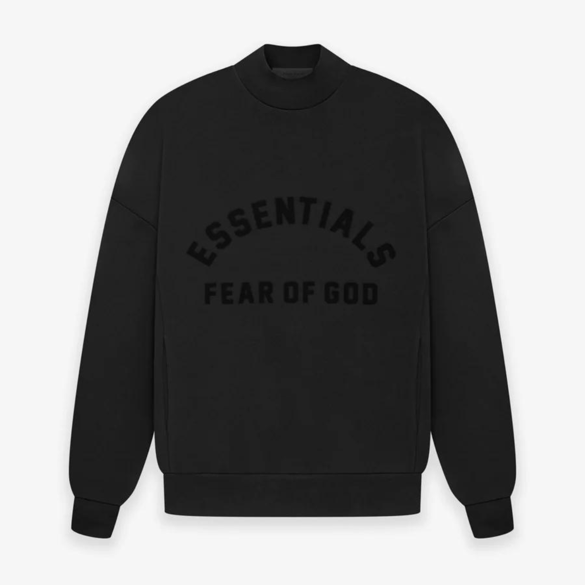 Fear Of God Essentials Crewneck Core Jet Black