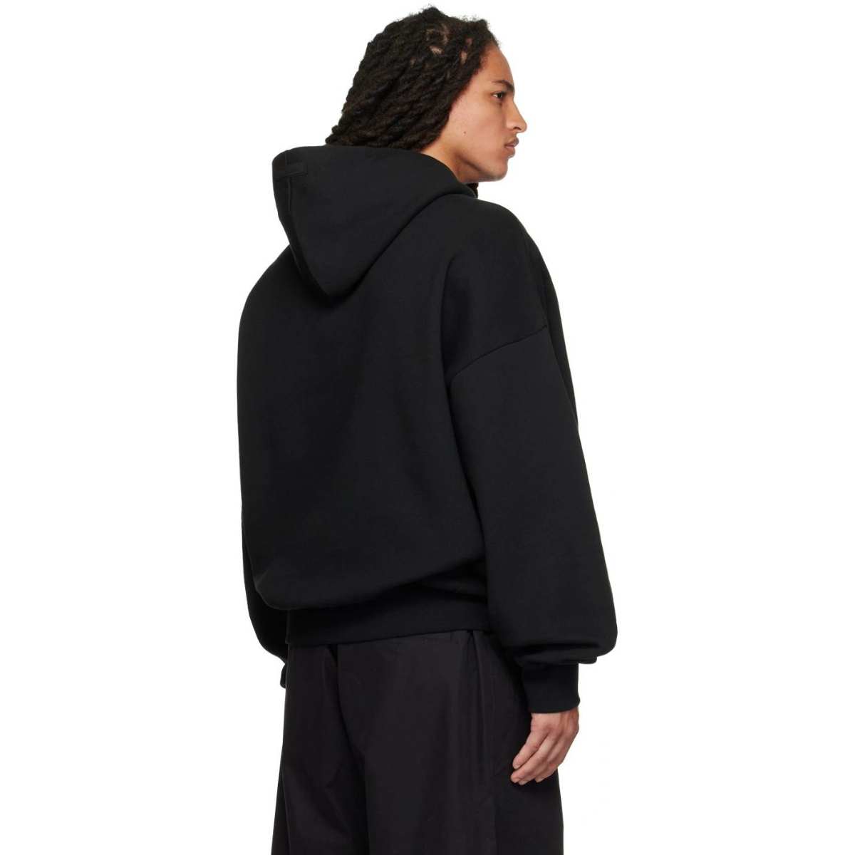 Fear Of God Essentials Hoodie Core Jet Black