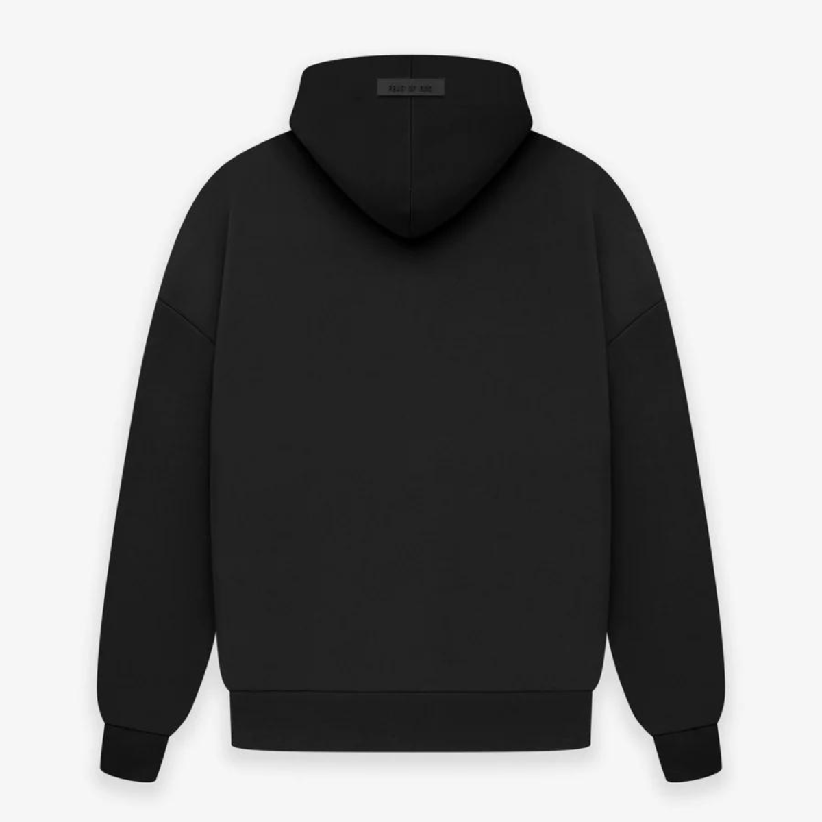 Fear Of God Essentials Hoodie Core Jet Black