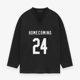 Fear Of God Essentials Homecoming Heavy Fleece Hockey Jersey Black