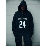 Fear Of God Essentials Homecoming Heavy Fleece Hockey Jersey Black