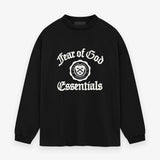 Fear Of God Essentials Heavy Long Sleeve T-Shirt Black