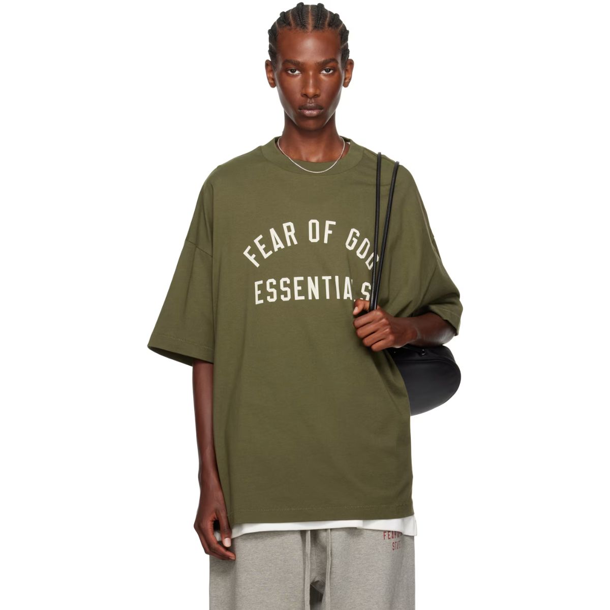 Fear Of God Essentials Jersey Crewneck T-shirt