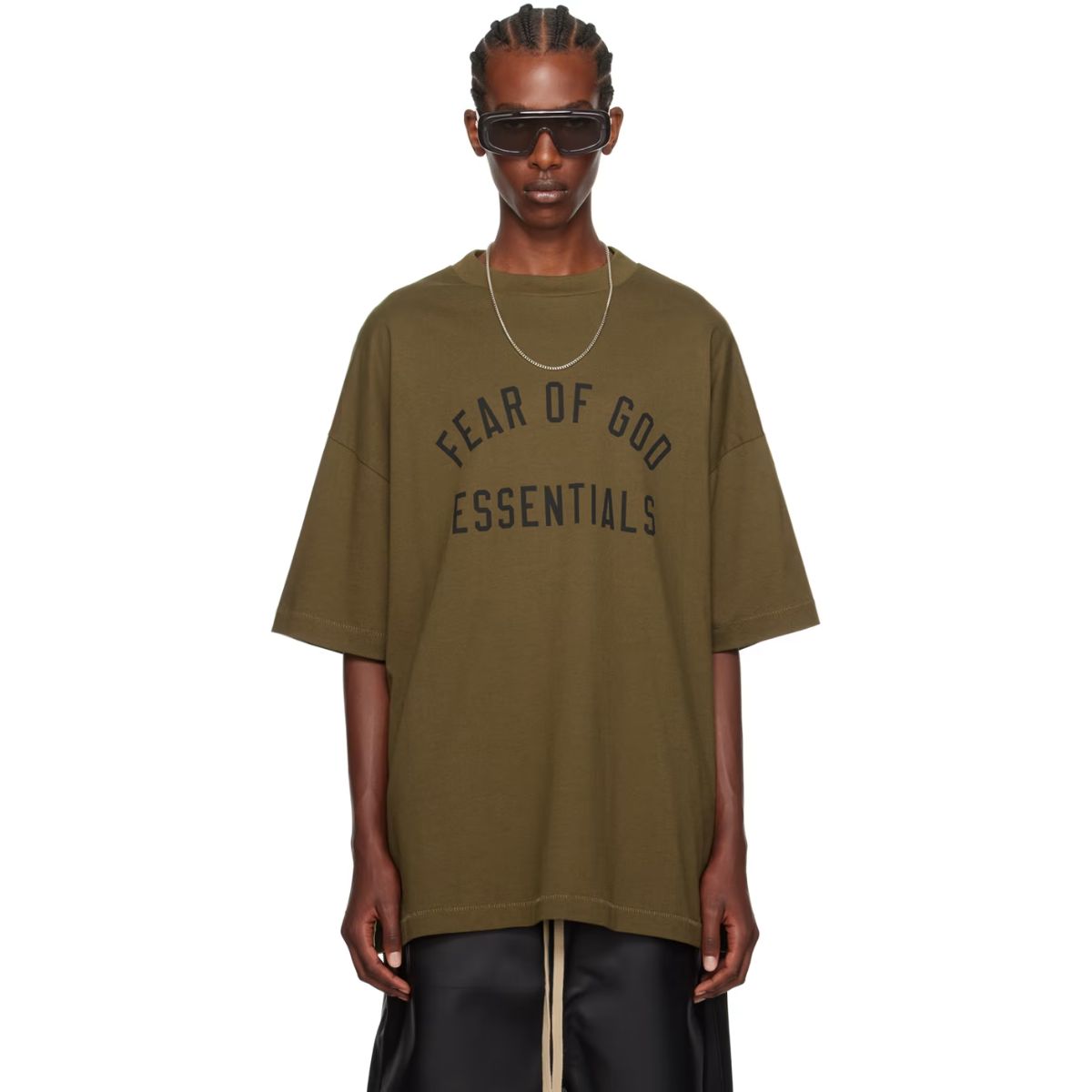 Fear Of God Essentials Jersey Crewneck T-shirt