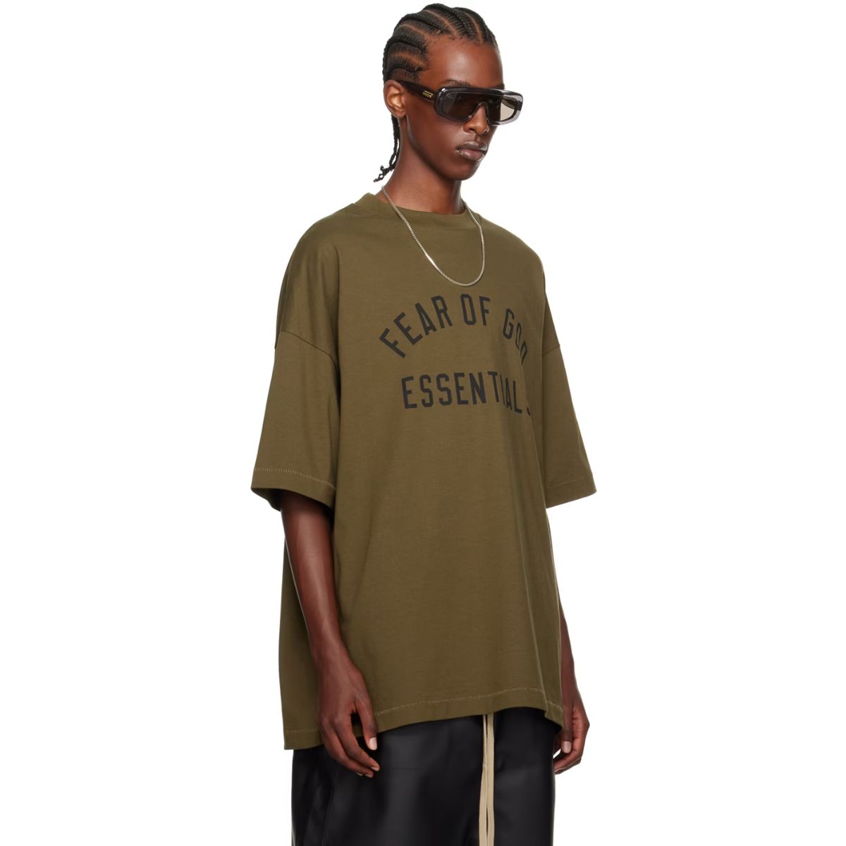 Fear Of God Essentials Jersey Crewneck T-shirt