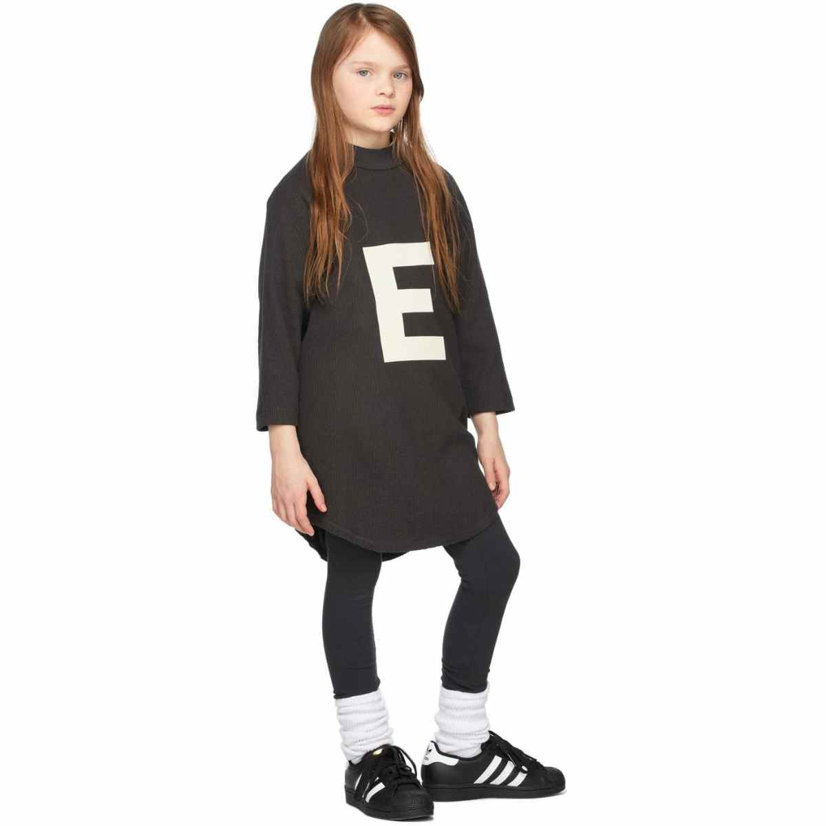 Fear Of God Essentials Kids Big E Waffle T-shirt