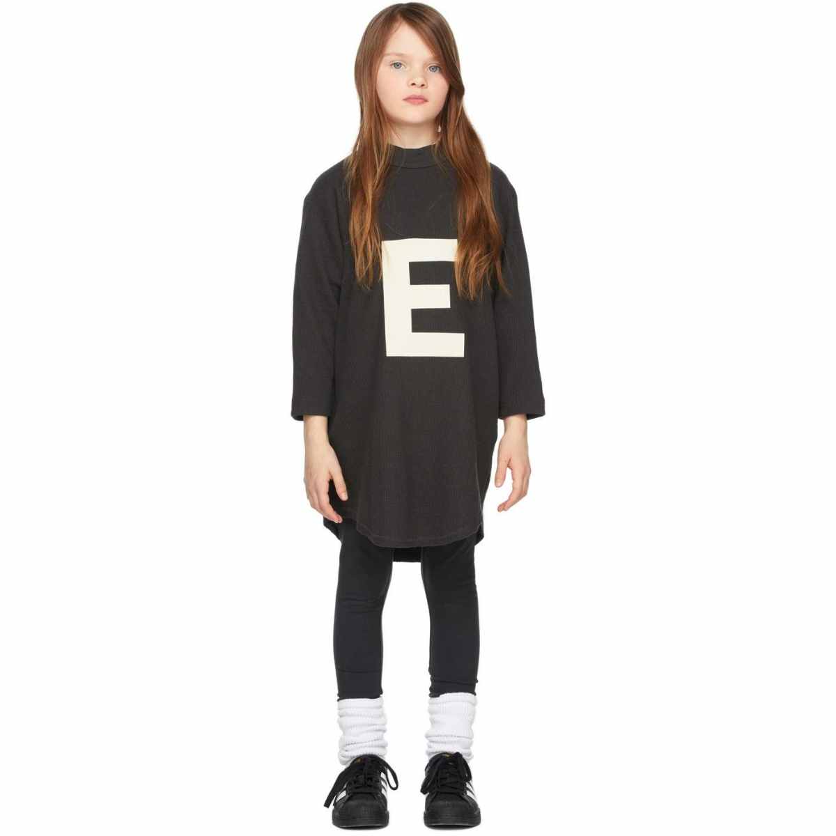 Fear Of God Essentials Kids Big E Waffle T-shirt