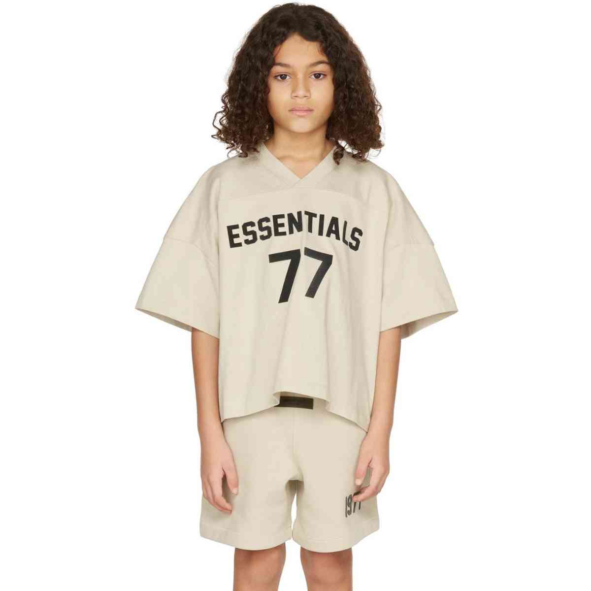 Fear Of God Essentials Kids Football T-Shirt