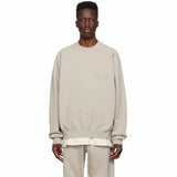 Fear Of God Essentials Logo Crewneck Smoke Grey
