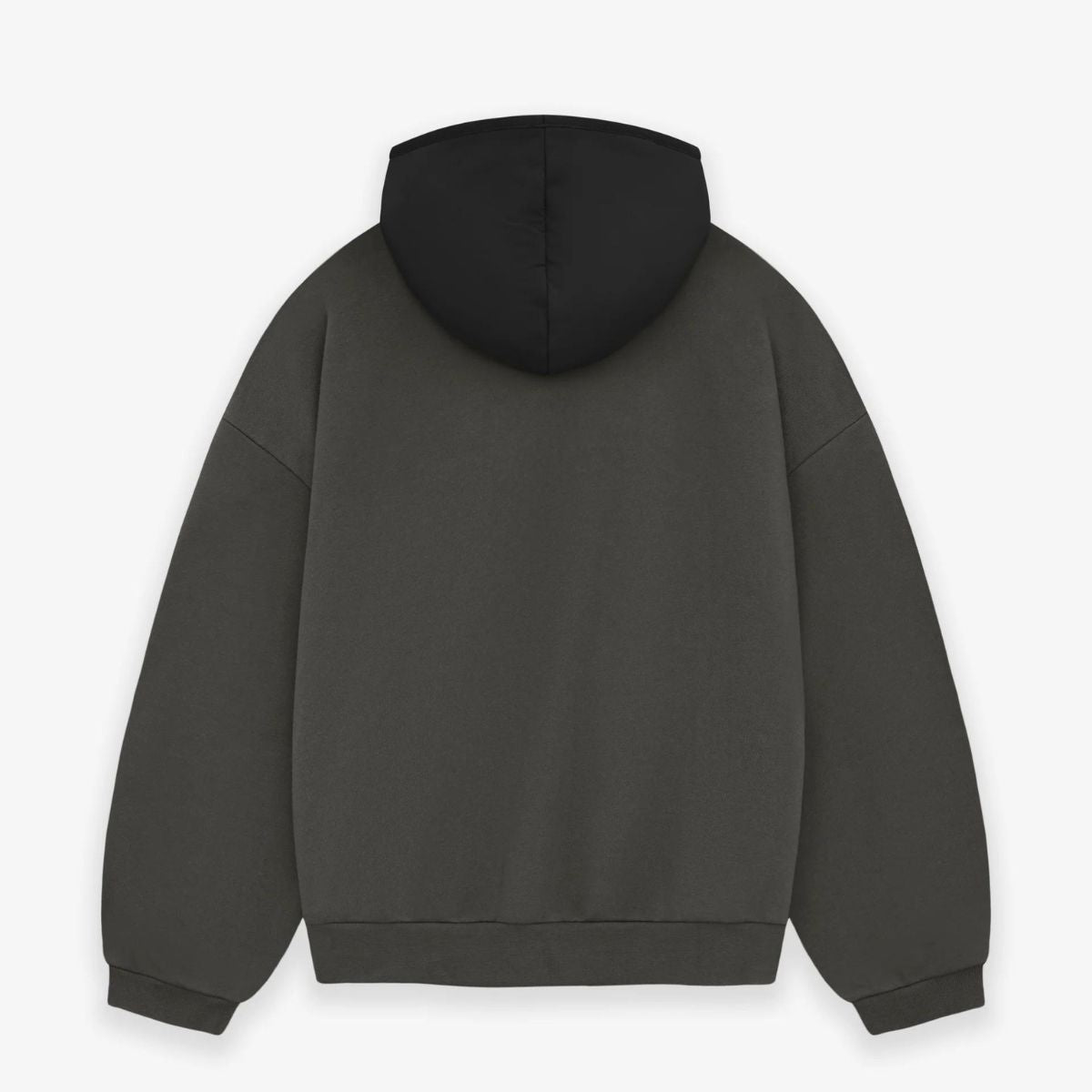 Fear of God Essentials Nylon Fleece Hoodie Ink Jet Black