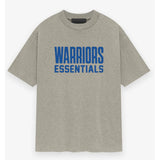 Fear Of God Essentials NBA Warriors T-Shirt Warm Heather
