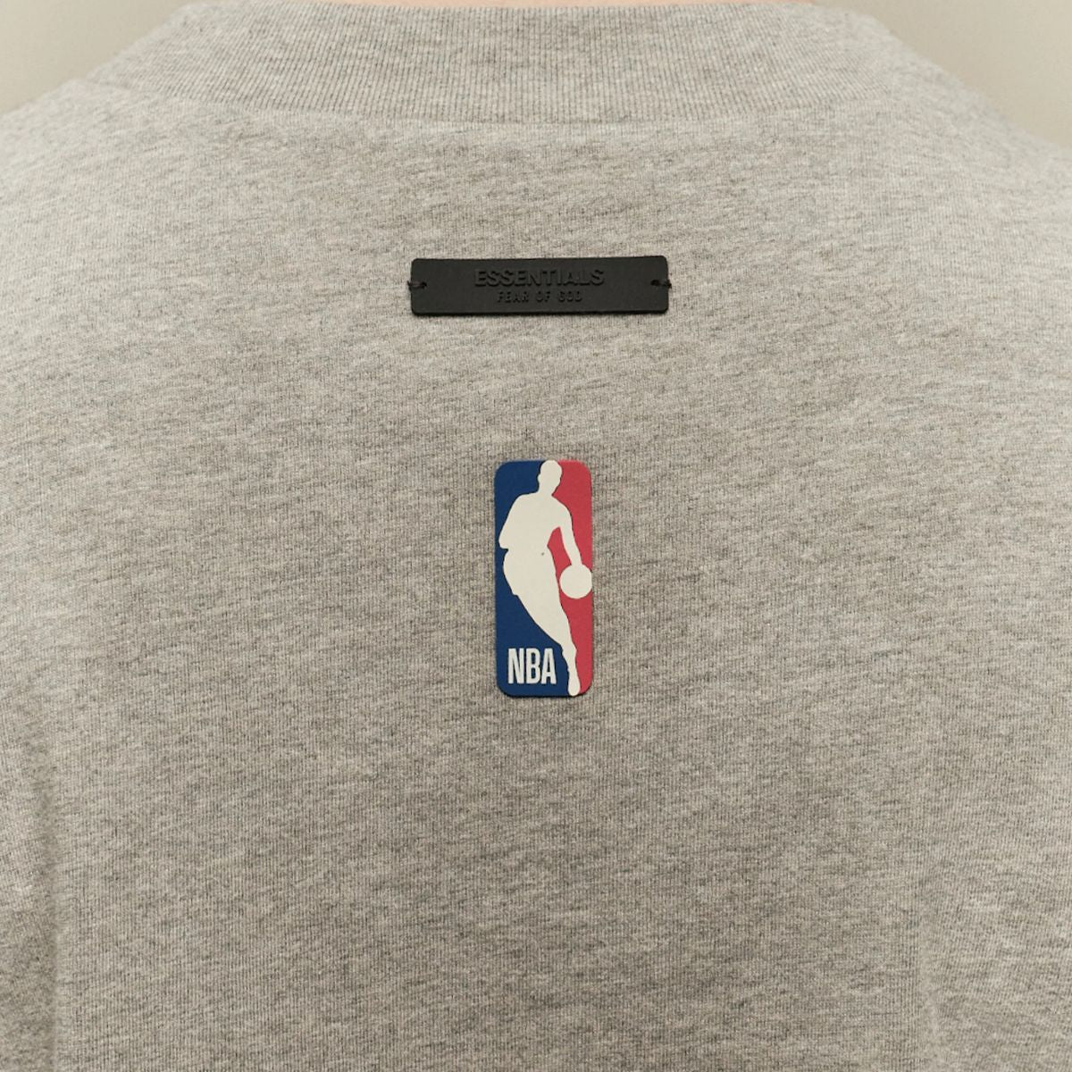 Fear Of God Essentials NBA Warriors T-Shirt Warm Heather