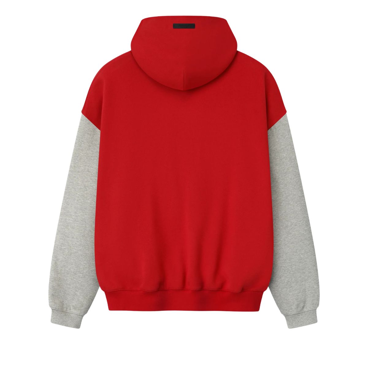 Fear Of God Essentials Chiefs Sport Hoodie Red Concrete Heather