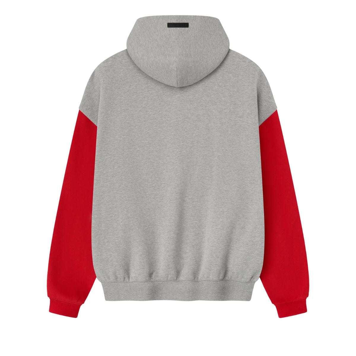 Fear Of God Essentials Falcons Sport Hoodie Concrete Heather Red