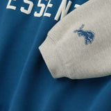 Fear Of God Essentials Lions Sport Hoodie Blue Sapphire Heather Stone