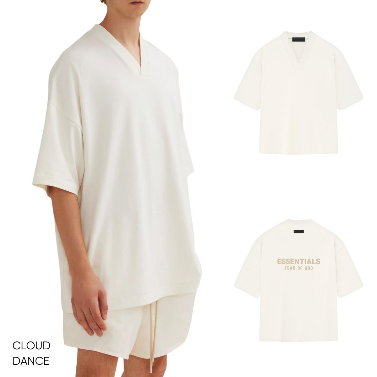 Fear Of God Essentials FW23 V-Neck T-shirt