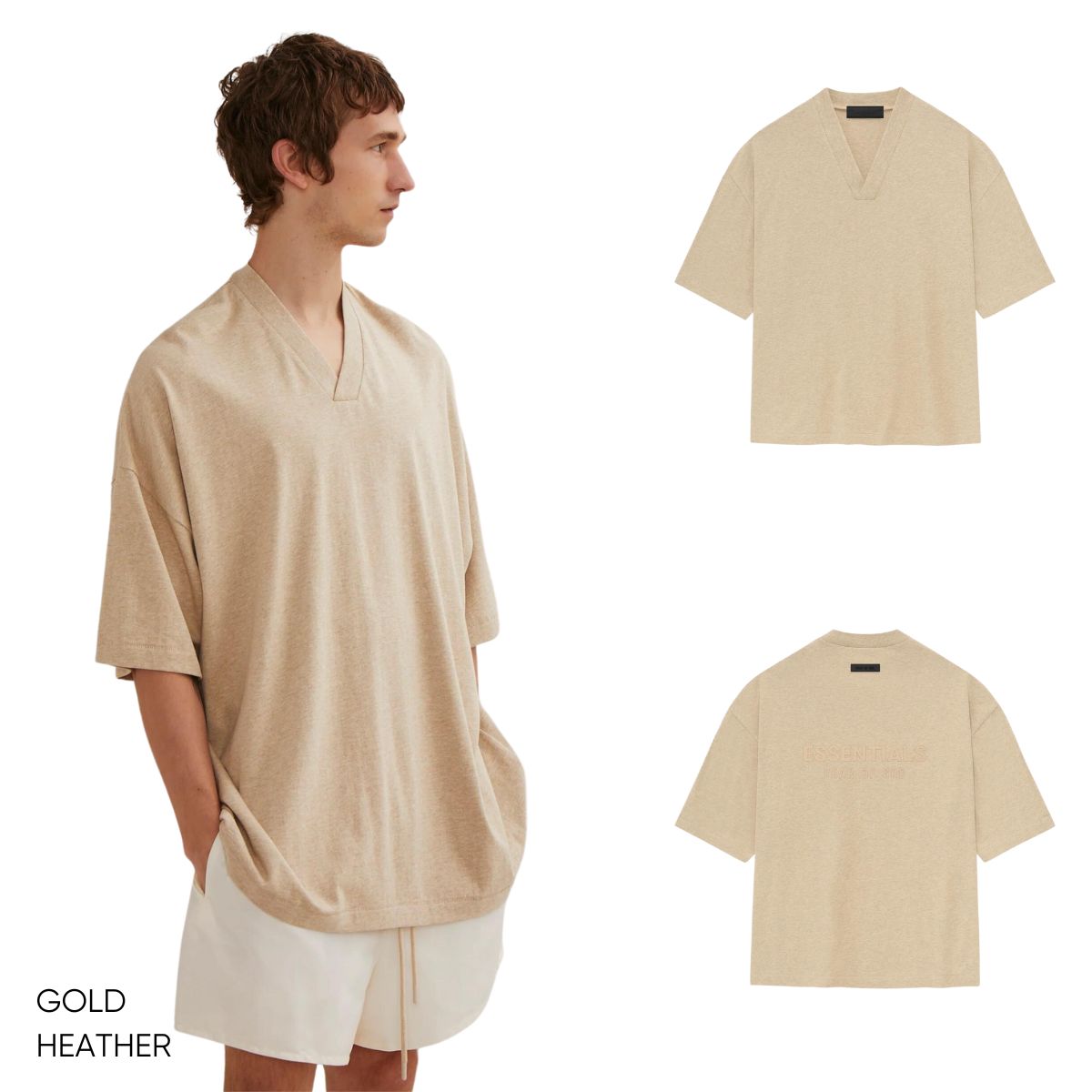 Fear Of God Essentials FW23 V-Neck T-shirt