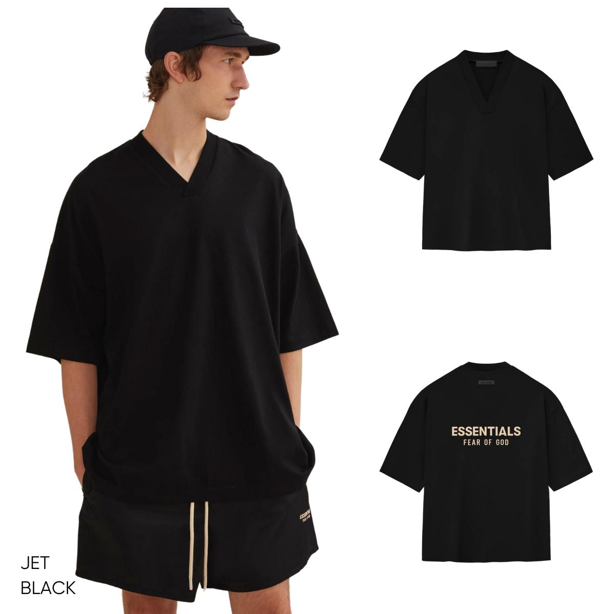 Fear Of God Essentials FW23 V-Neck T-shirt