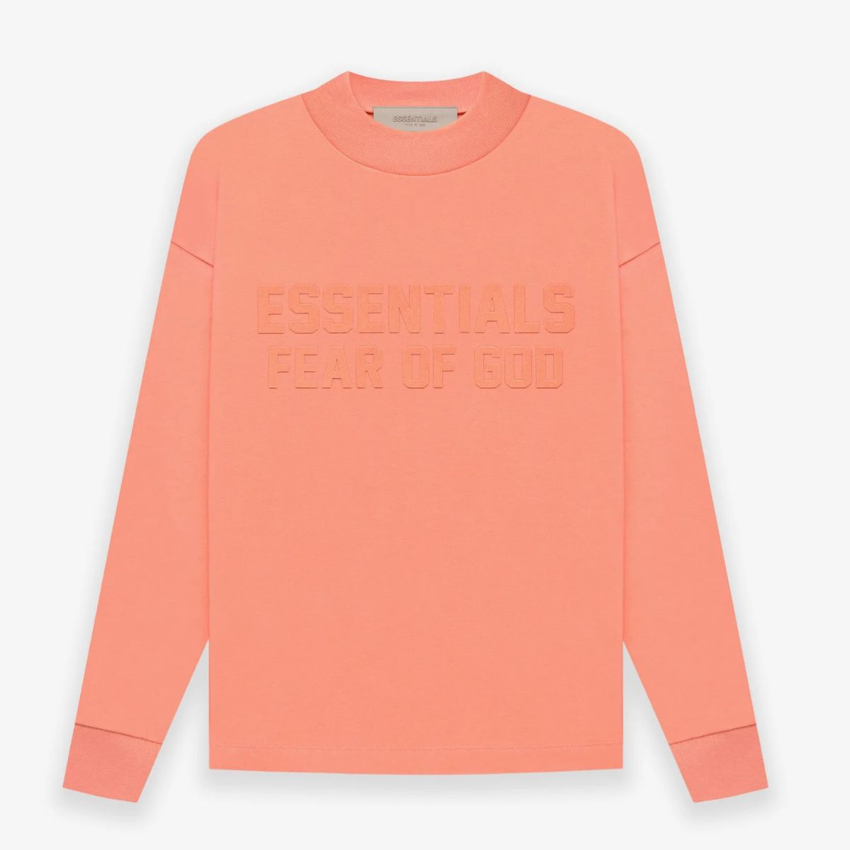 Fear Of God Essentials Kids Logo Long Sleeve T-Shirt