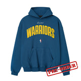 Fear Of God Essentials Warriors 90s Hoodie Blue Sapphire