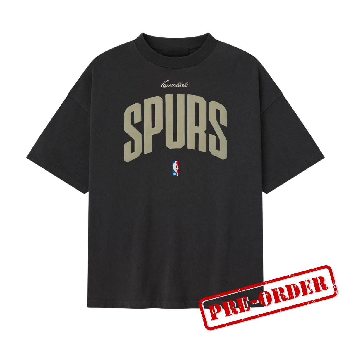 Fear Of God Essentials Spurs 90s T-Shirt Black