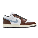 Air Jordan 1 Low Mocha Blue Gray GS