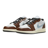 Air Jordan 1 Low Mocha Blue Gray GS