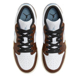 Air Jordan 1 Low Mocha Blue Gray GS