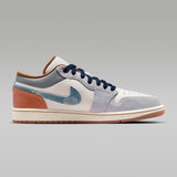 Air Jordan 1 Low SE Phantom Denim Swoosh