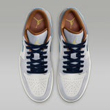 Air Jordan 1 Low SE Phantom Denim Swoosh