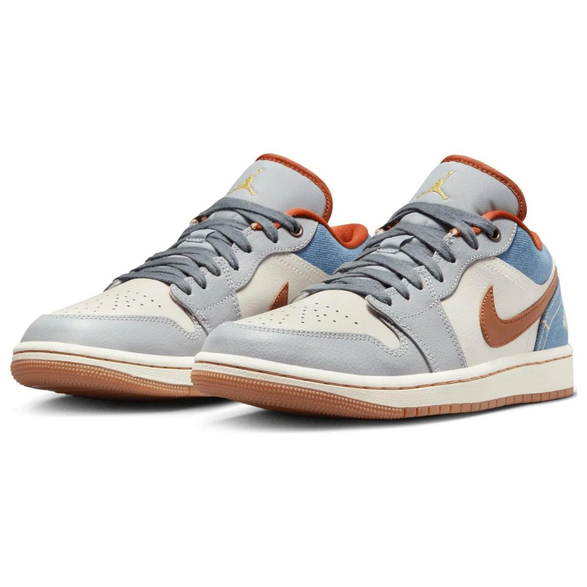 Air Jordan 1 Low Phantom Denim Women