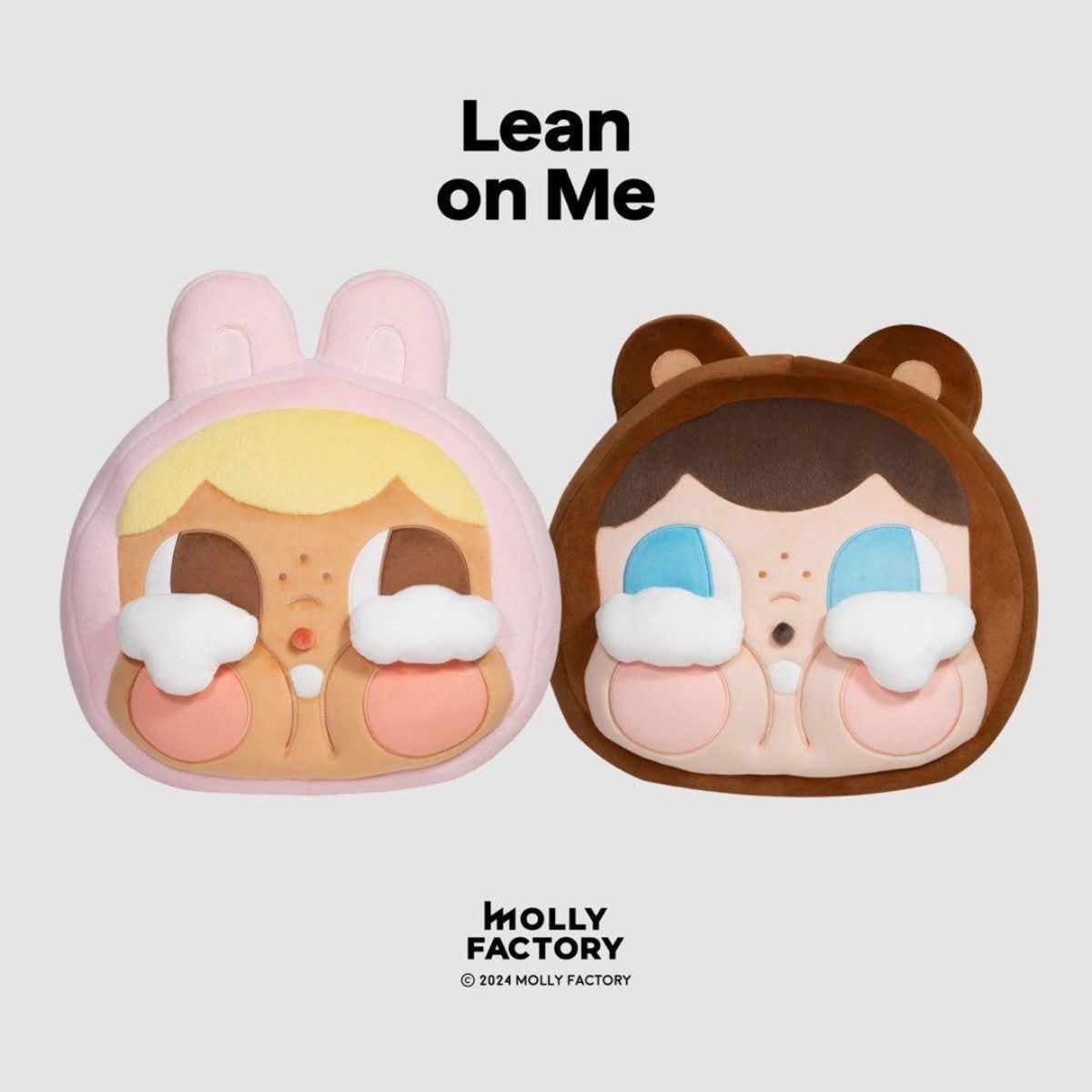 Pop Mart Crybaby Me Molly Factory Lean On Me Plush