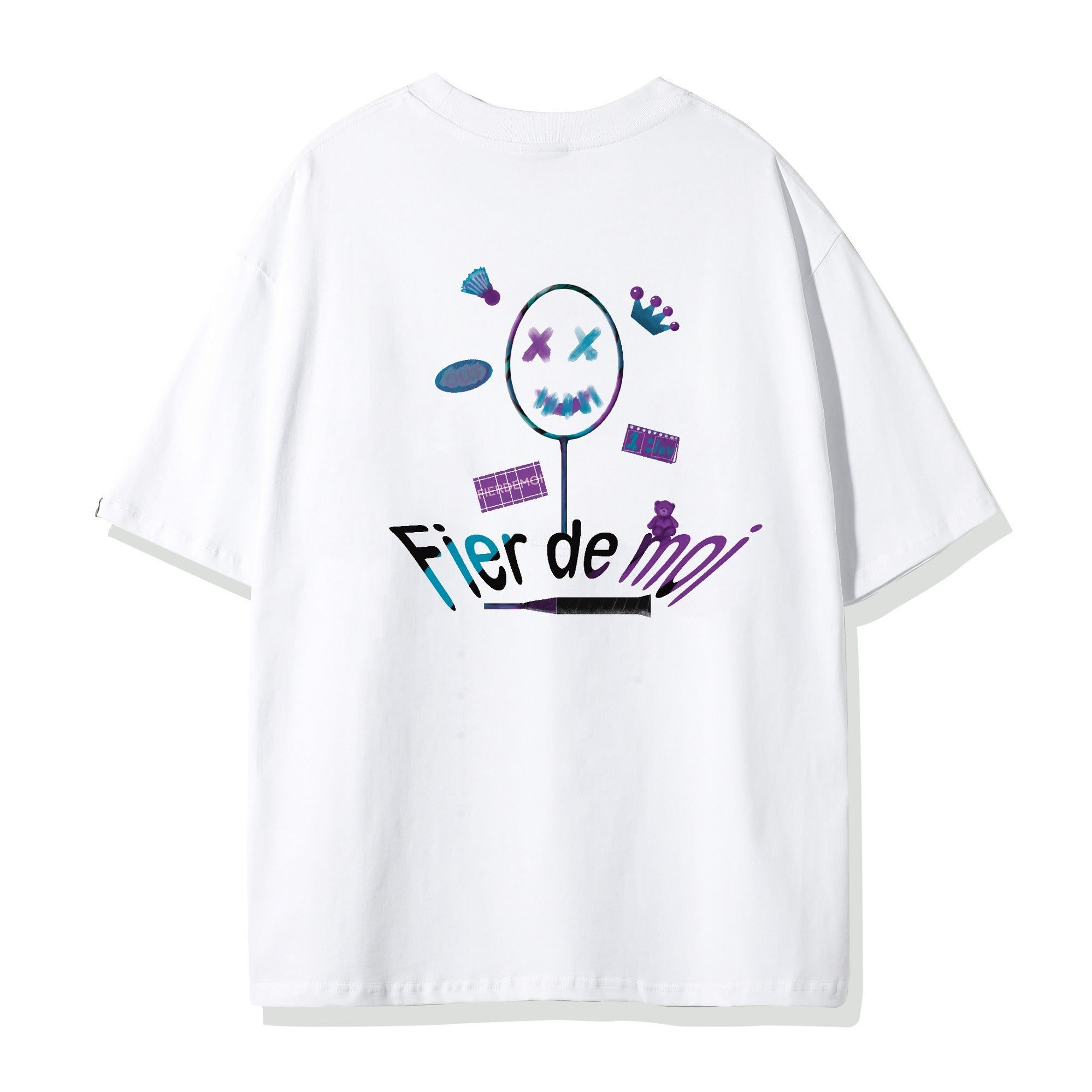 Fier De Moi Badminton T-Shirt