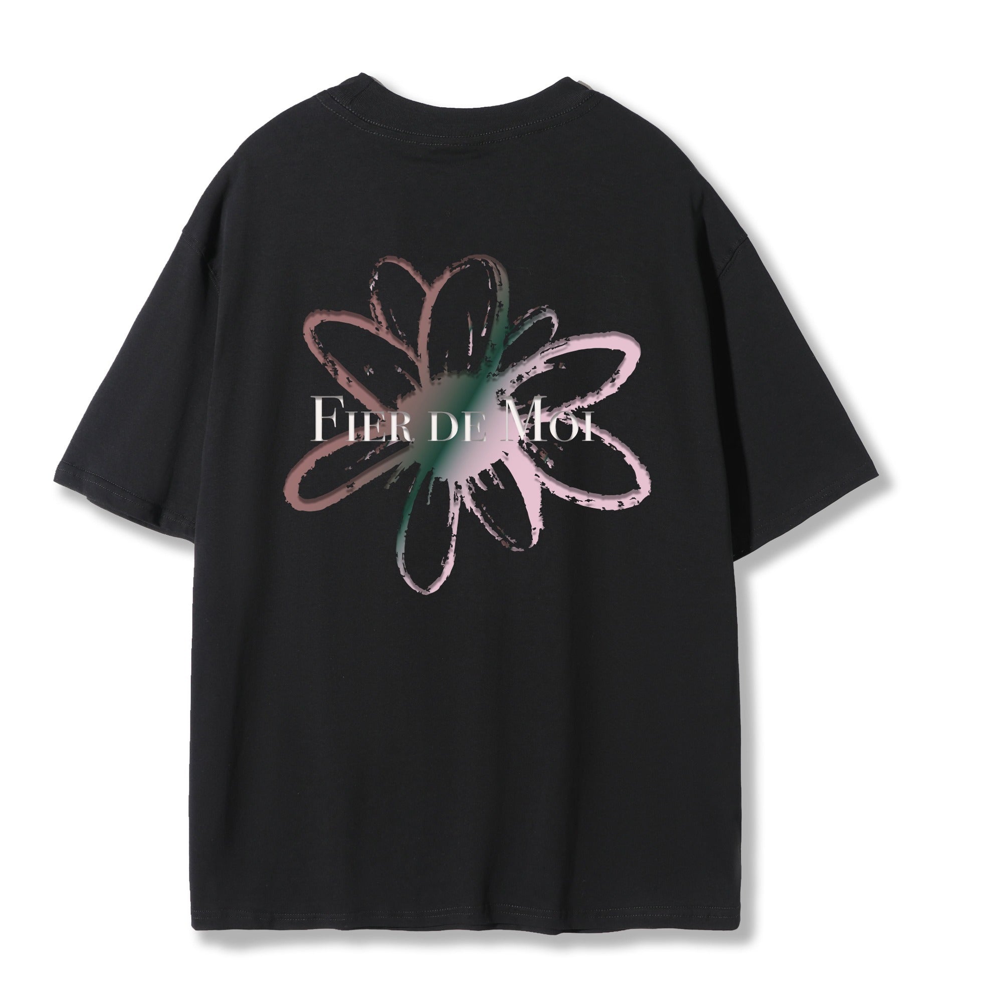 Fier De Moi Flower 24SS Back Printing T-Shirt