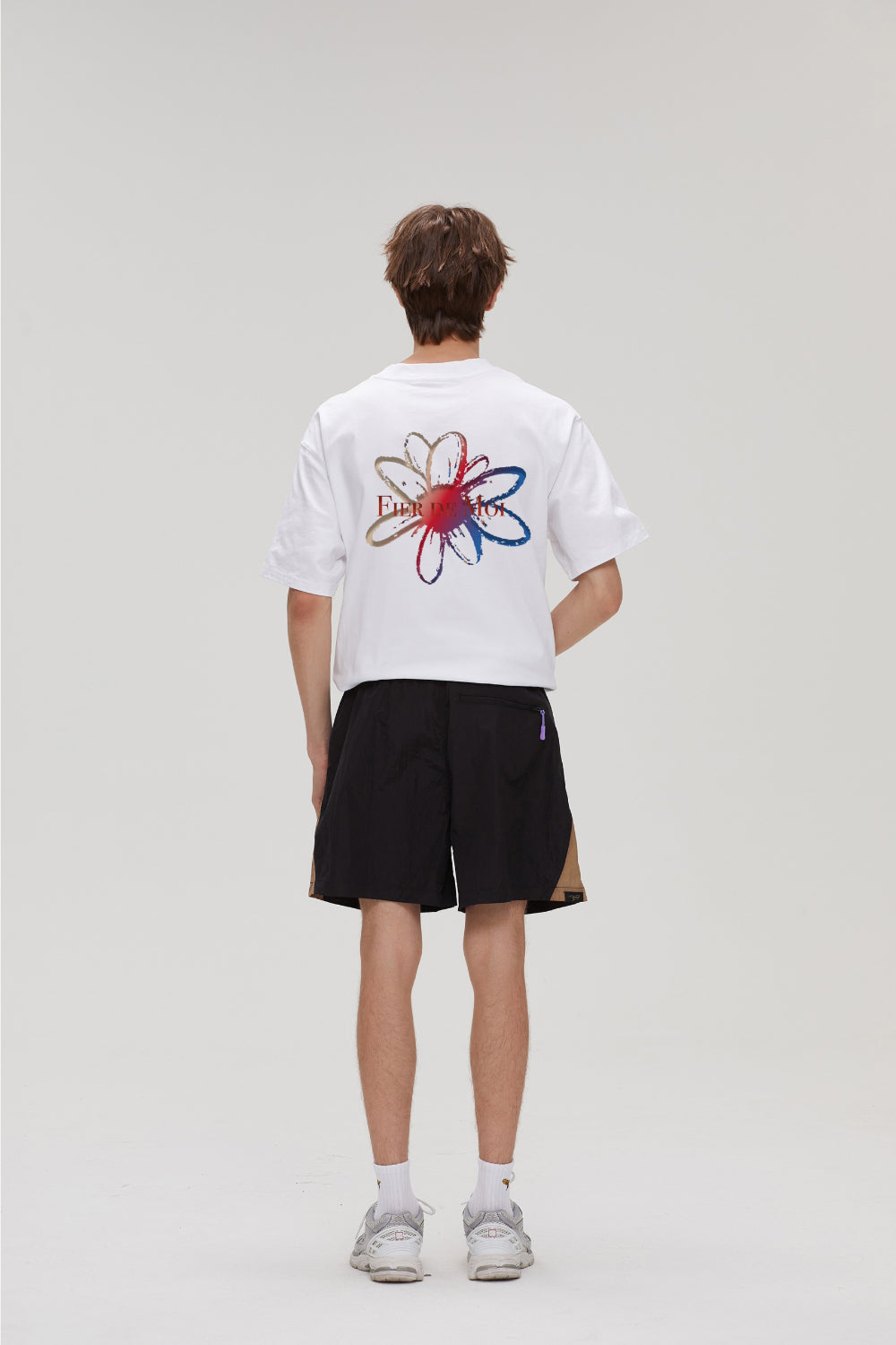 Fier De Moi Flower 24SS Back Printing T-Shirt