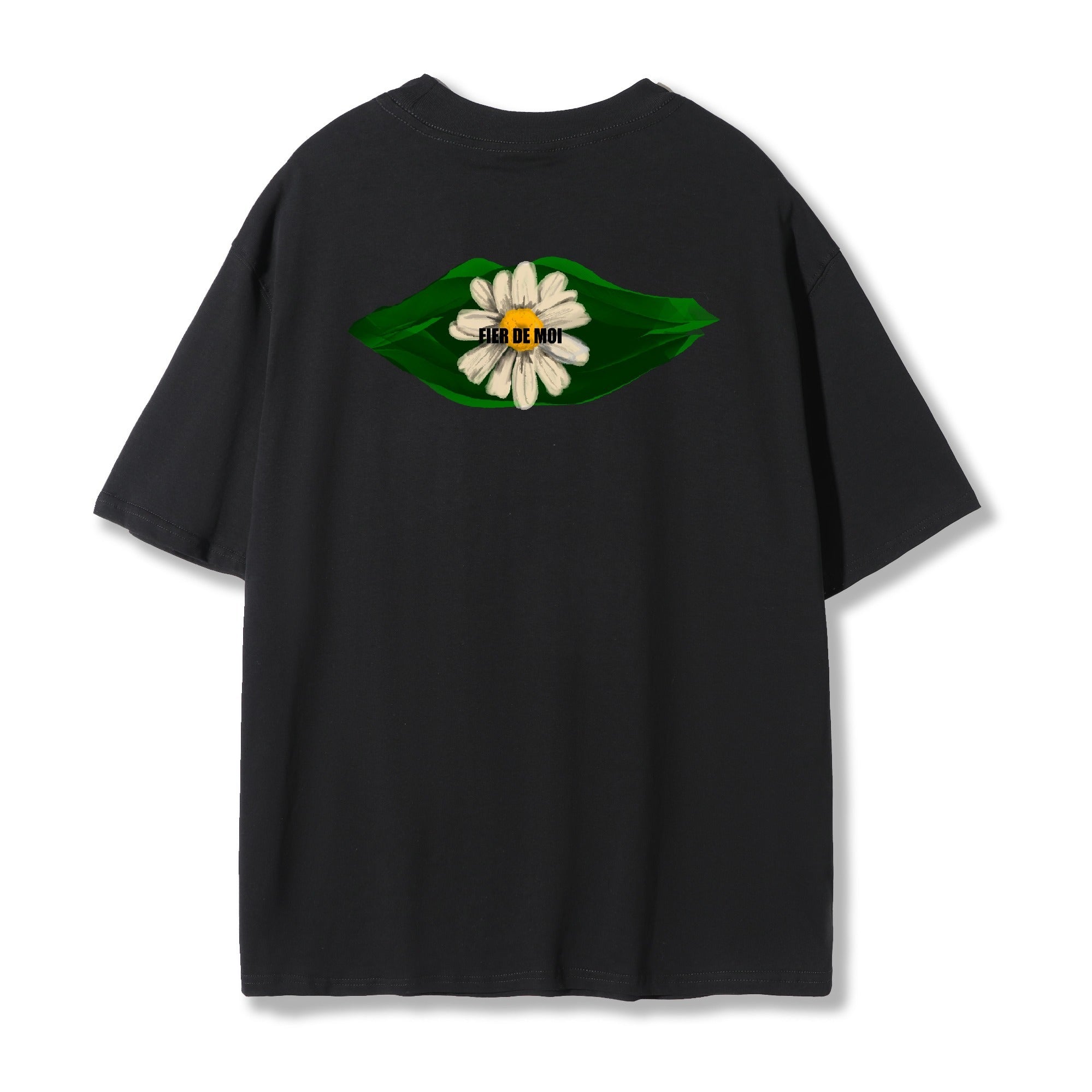 Fier De Moi Lip Flowers T-Shirt